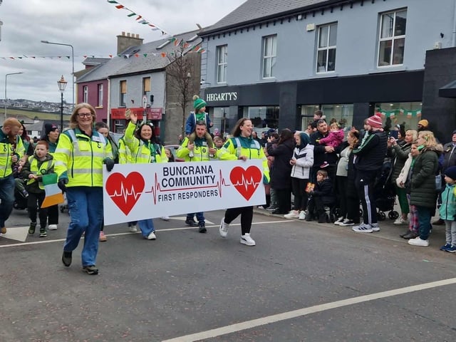 Buncrana St Patrick's Day Parade 2025.