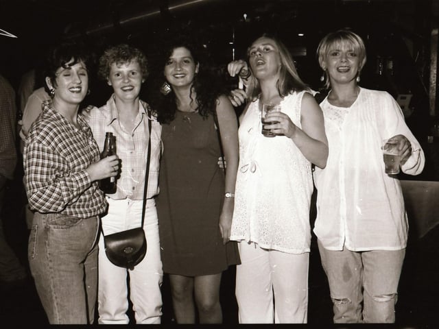 Squires big band night back in 1995.