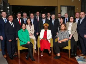 SDLP candidates for the May 2023 Derry & Strabane Council election. (Lorcan Doherty Photography)