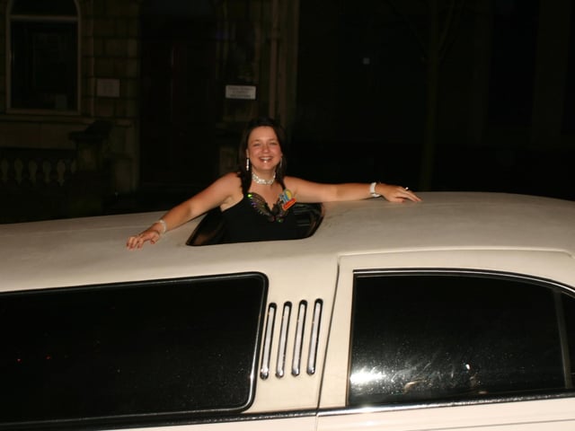 A limo ride for your 30th birthday.