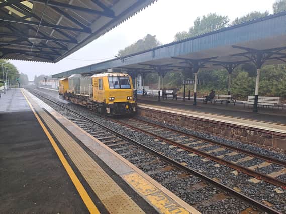 Translink's 'leaf busting' train