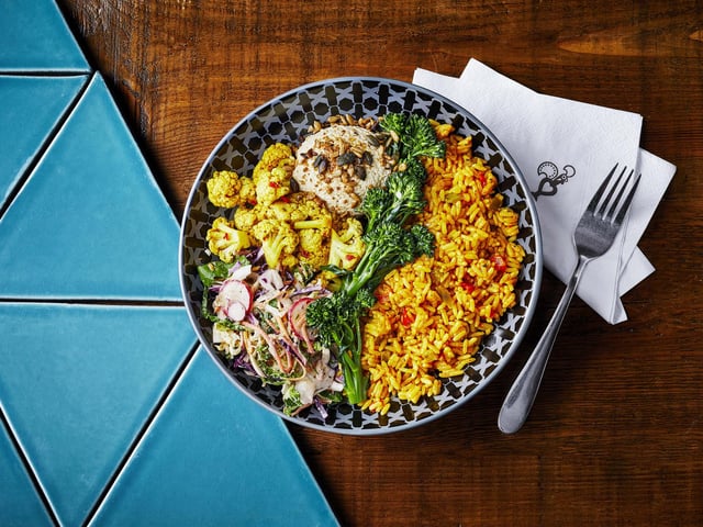 Spicy Rice Bowl, 598kcal, £9.50