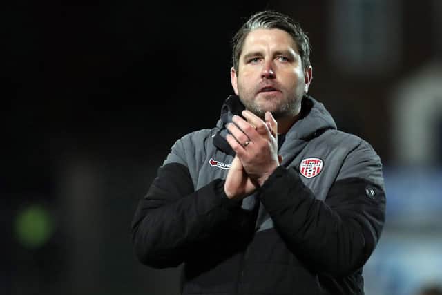 Derry City manager Ruaidhri Higgins after drawing against Bohemians at the Brandywell on Friday night.
