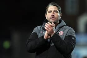 Derry City manager Ruaidhri Higgins after drawing against Bohemians at the Brandywell on Friday night.