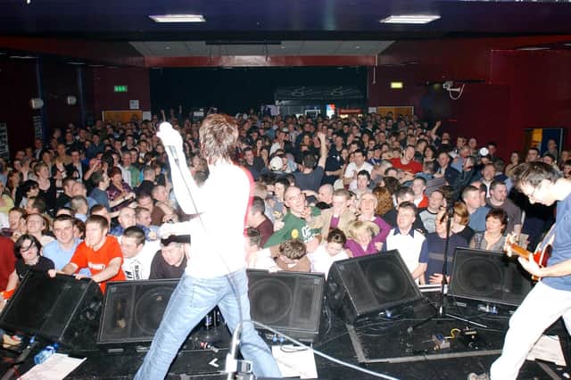 The Undertones gig in Derry's Nerve Centre in 2003.