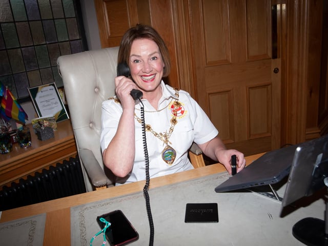 Having a go at being Mayor