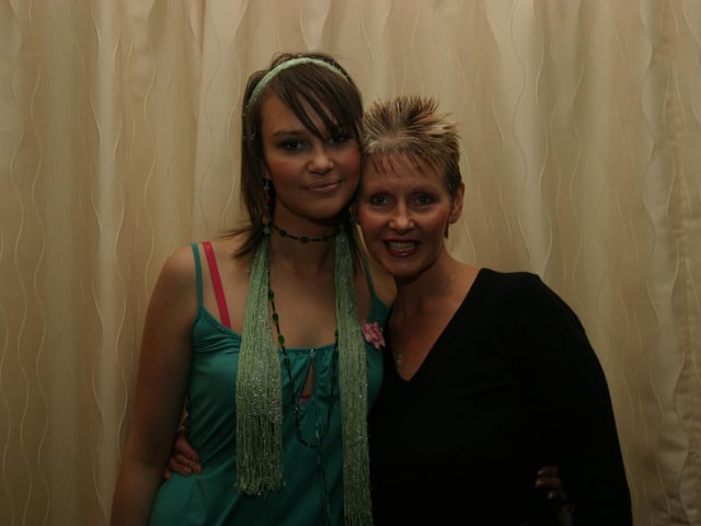 Emma Marie Green pictured with her Mum on the occassion of her 16th Birthday.0015/JML. : Parties across Derry in January 2006.