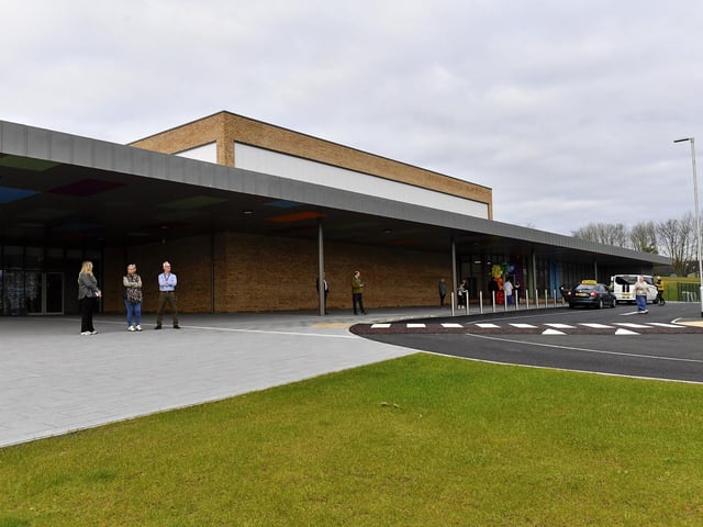 The newly opened Ardnashee School and College Northland Academy, on Northland Road.  Photo: George Sweeney