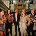 Pictured are some of the 2023/24 recipients of the BBC NI/Arts Council NI Young Musicians' Platform Award including traditional musician, Méabh Smyth, jazz musician, Andrew McCoubrey, classical musician, Owen Lucas,  classical musician, Rebecca Murphy, and singer-songwriter, Eve-Belle Murtagh.  Applications are now open for the 2025/26 NI Young Musicians' Platform Award at www.artscouncil-ni.org