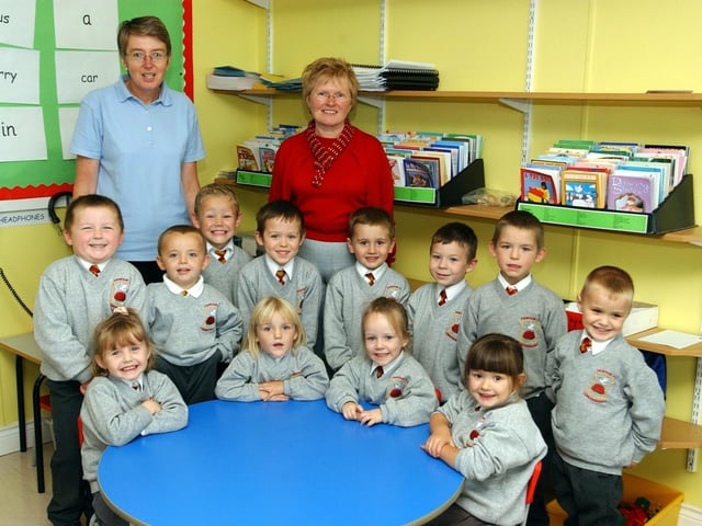 20 YEARS ON: Pictures of Derry children starting primary 1 in September 2003
