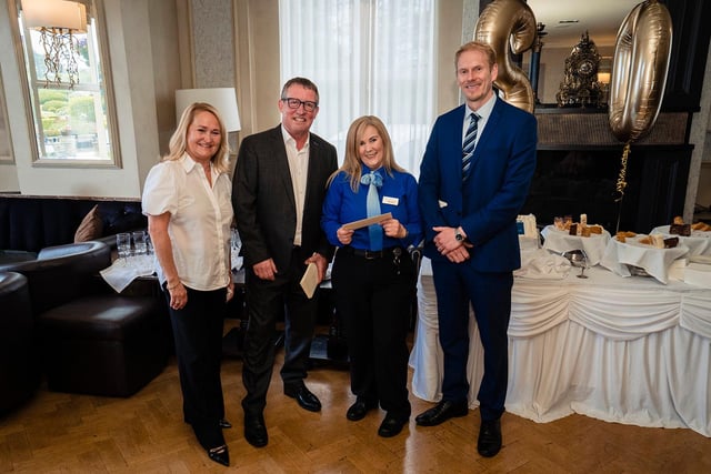 Ballyliffon Lodge and Spa celebrates 20 years with staff, management and owners. Photo: Jay Doherty Photography.