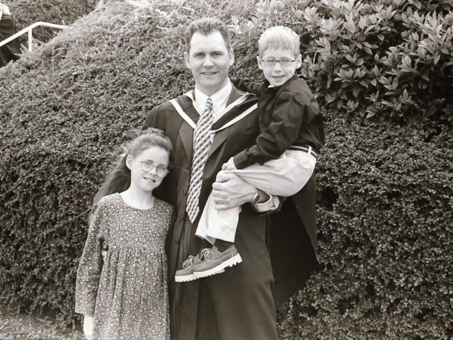 Graduates from Derry’s Magee, back in July 1995.