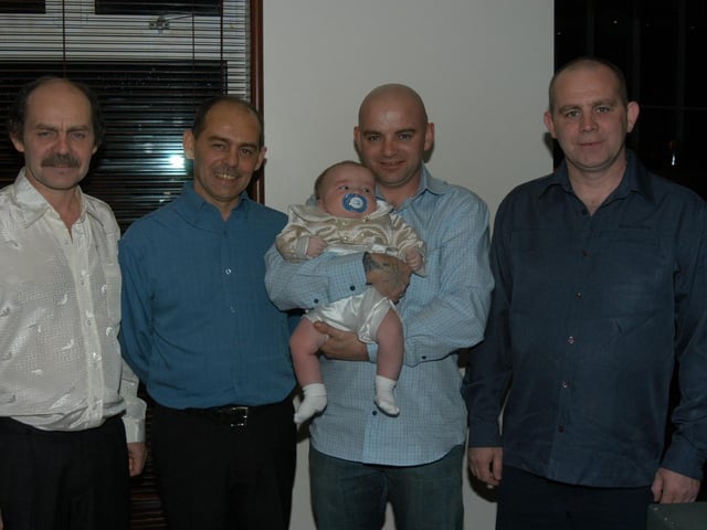 Derry Parties & Celebrations October 2005: Kaiden Brady christening.