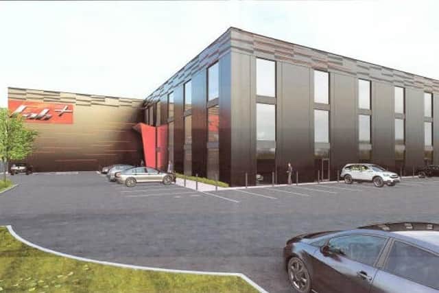 An artist's impression of the new plant.