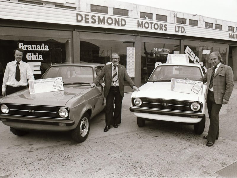 Some of the latest cars at Desmond Motors.