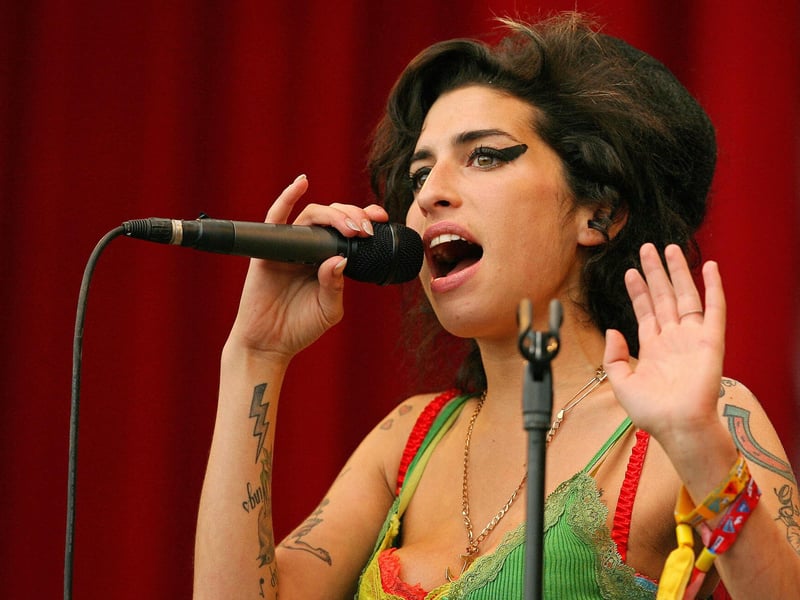 With the release of the new Back to Black movie, the story on the life of Amy Winehouse this is a performance many will enjoy. Victoria Geelan paying tribute to the late and great Amy Winehouse with hits such as Back to Black, Rehab and much more. Pictured was Amy Winehouse performs at the Glastonbury music festival back in June 2007. (CARL DE SOUZA/AFP via Getty Images)