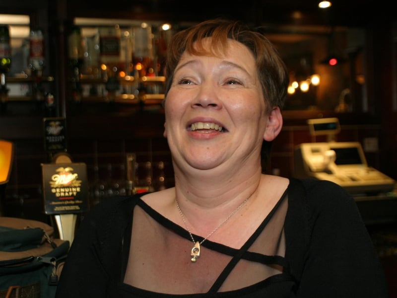 Party time back in 2004: Patricia O'Kane.