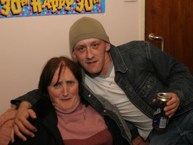 Parties and celebrations in Derry back in July 2004. Paddy Sweeney