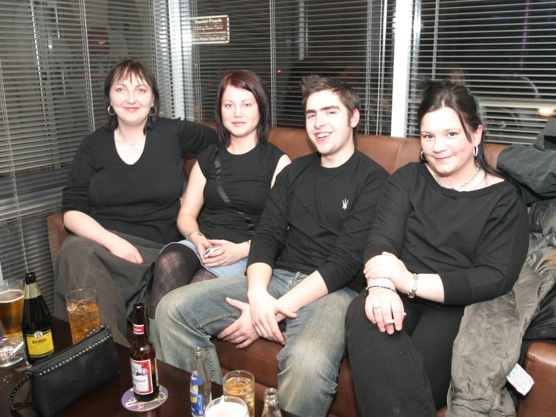 Celebrations at the Bridge House Bar in Claudy back in 2004.
