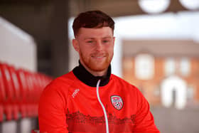Derry City's Cameron McJannet along with team-mates Patrick McEleney and Michael Duffy have been nominated for November's Player of the Month.