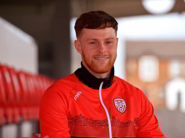 Derry City's Cameron McJannet along with team-mates Patrick McEleney and Michael Duffy have been nominated for November's Player of the Month.