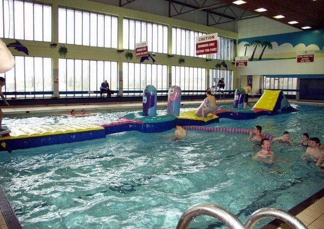 The swimming baths at Templemore Sports Complex in Derry.