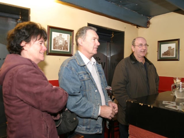 Out and about in The Talk of the Town in early 2004.