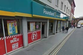 Derry's Poundland on Ferryquay Street.