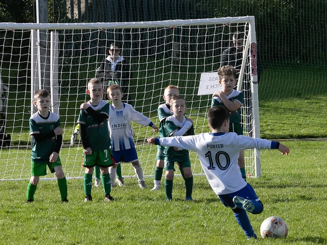 Goal action from Saturday's 2017s Sean O'Kane Memorial Cup at St. Joseph's Boys School.