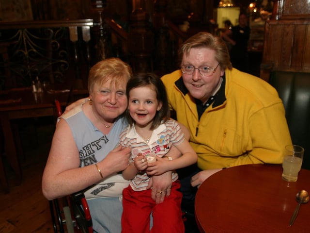 Derry people enjoying parties in 2004