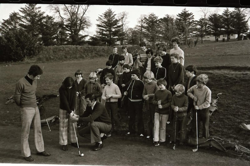 Junior Golfers at Prehen.