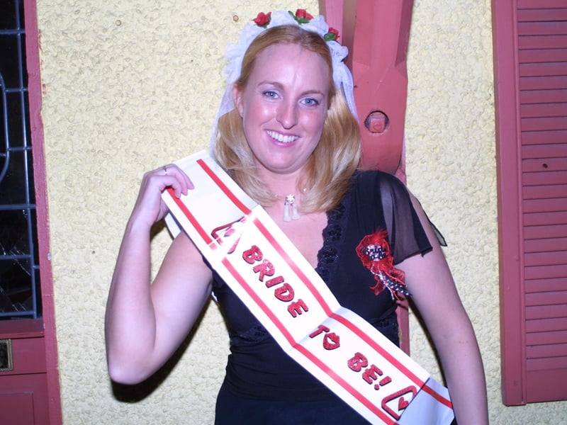 Derry people partying in September 2003
