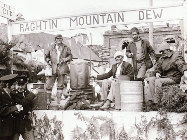 Scenes from festivals in Clonmany, Letterkenny and Derry back in August 1984.
