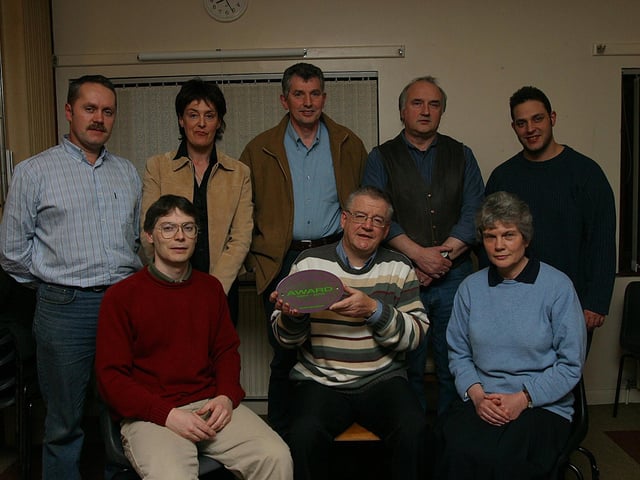 Award recipients back in 2003.