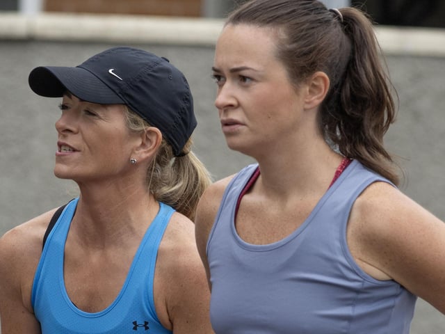 Martina Hegarty and Grace Doherty. (Photo: North West Newspix)