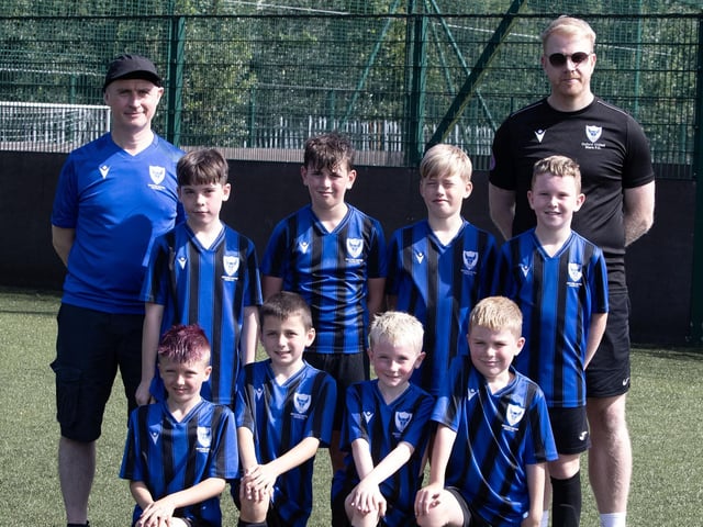 Oxford United Colts team who played in the recent Feile '25 Padraig Barton Memorial Cup at Bay Road. (Photos: Jim McCafferty Photography)