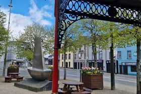Strabane town centre.