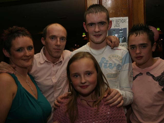 Parties and celebrations in Derry in October 2005.