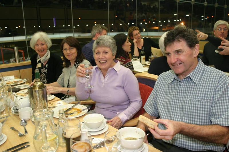 A night at the races at Lifford Dog Track back in February 2004.