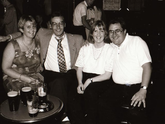 Squires big band night back in 1995.