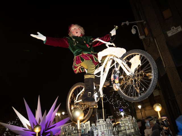 Derry Christmas Lights Switch On. Photo: DCSDC