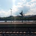 The Waterside railway station in Derry.