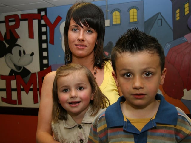 Oran Roddy celebrating his birthday.