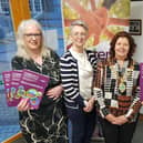 Pictured at the launch of Extern's new mental health crisis cafe and community resource directory are (from left) Margaret Colhoun (Assistant Manager, Community Crisis Intervention Service), Sharon Hearty (Director of Policy & Development, Extern), Mayor Colr. Patricia Logue and Tiernan Thornton (Manager, Community Crisis Intervention Service)