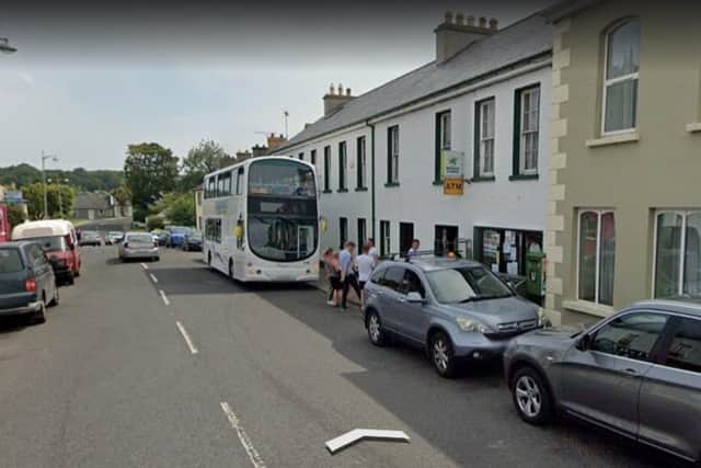 McGuinness' Shop and Bar on Culdaff Main Street. Picture: Google Earth