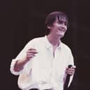 Northern Irish singer Feargal Sharkey, former lead vocalist with The Undertones, circa 1985. (Photo by Michael Putland/Getty Images)