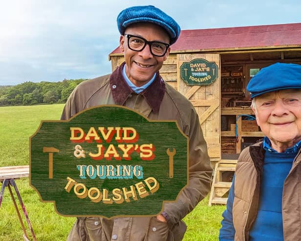 Jay Blades and David Jason