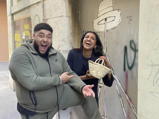 Big Zuu and Sindhu Vee