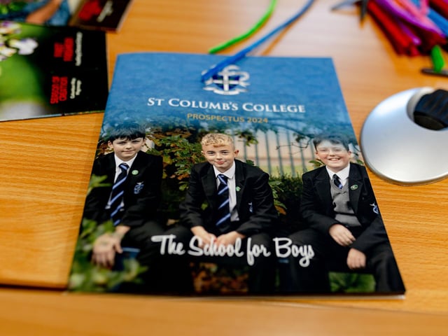 St Columb's College Open Day.