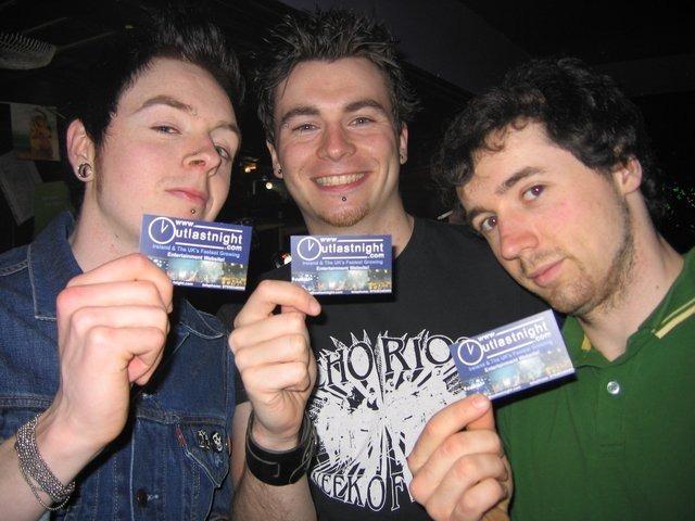 Pictured are people out in town 20 years ago back in May 2005.
